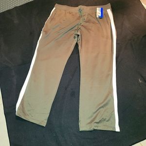 Olive green exercise pants NWT